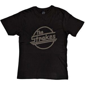 The Strokes Unisex Adult OG Magna Cotton Hi-Build T-Shirt / Black